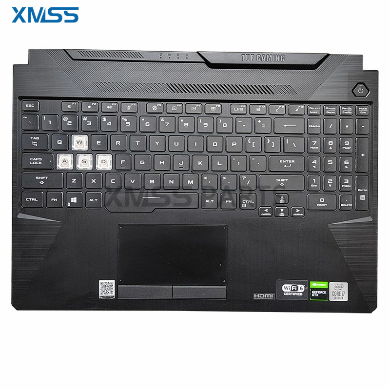 Gaming Keyboard Backlit - Palmrest Upper Top Case Klawiatura z
