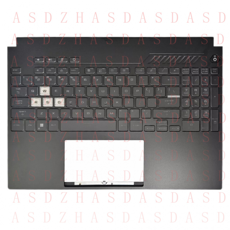 Gaming Keyboard Asus - Nowa podkładka pod nadgarstki z podświetlaną