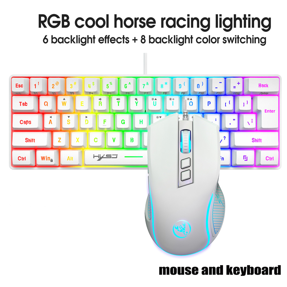 Gaming Keyboard Mouse Combo - Zestaw Klawiatura i Mysz Klawiatury dla