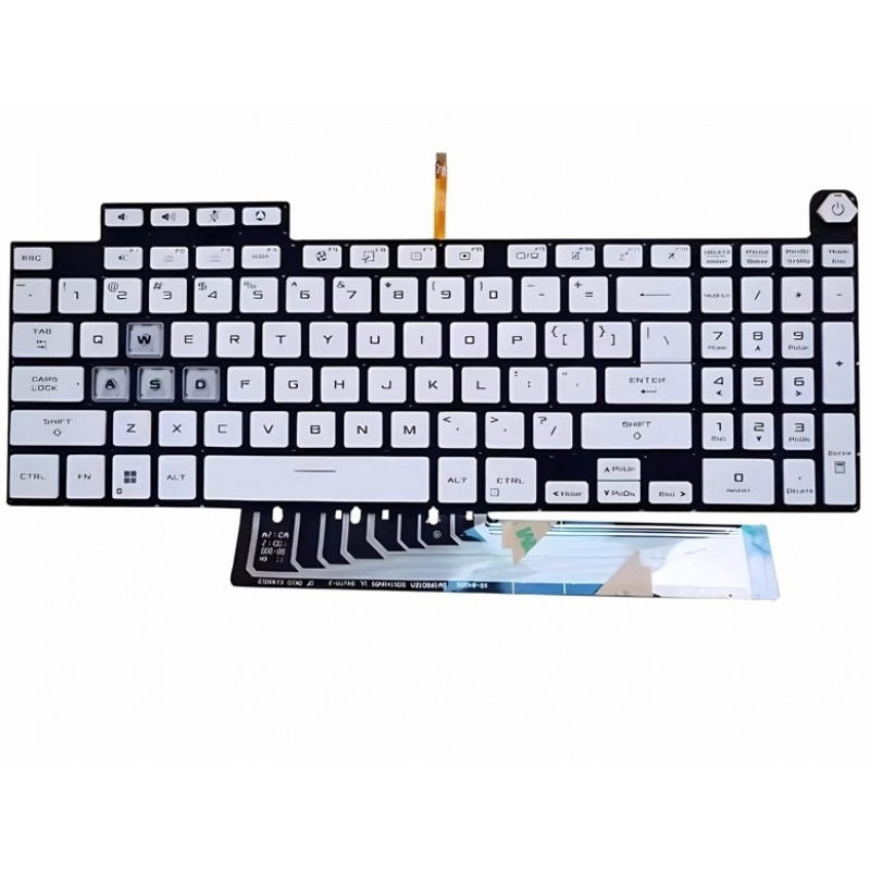 Gaming Keyboard Asus - Nowa Klawiatura z Podświetleniem US do