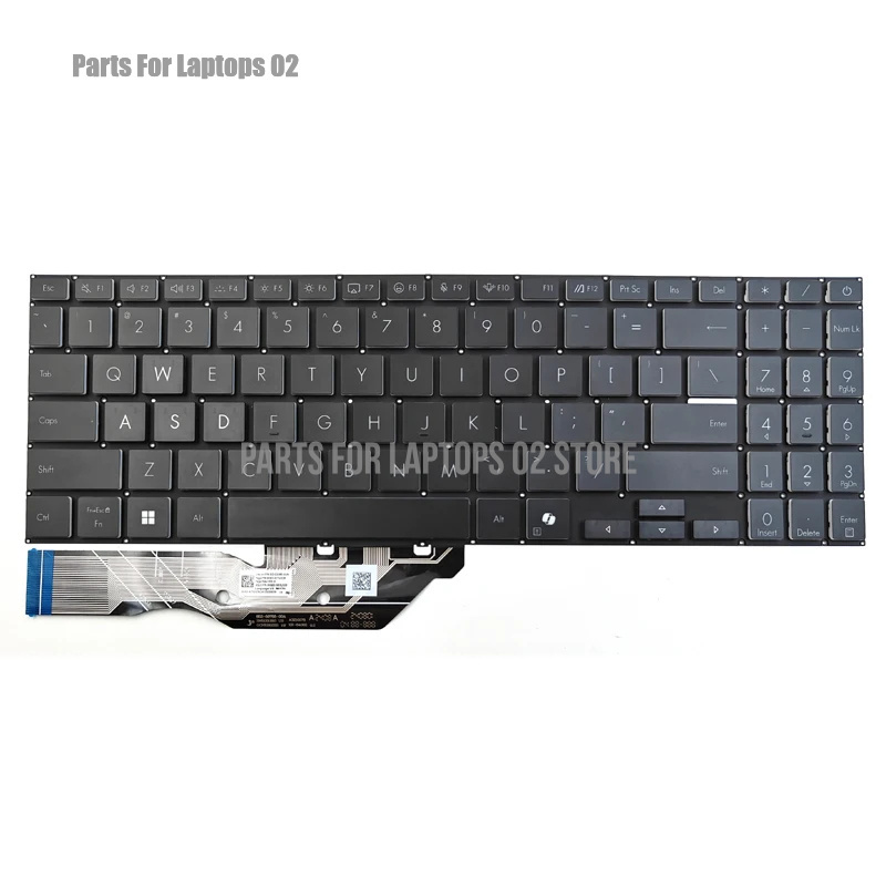 Gaming Keyboard Asus - Klawiatura do laptopa US Podświetlana Nowa