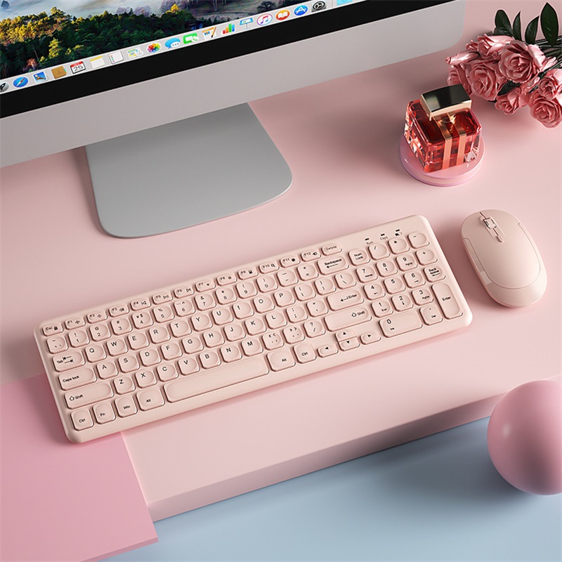Gaming Keyboard Mouse Combo - Modna bezprzewodowa klawiatura i mysz Combo