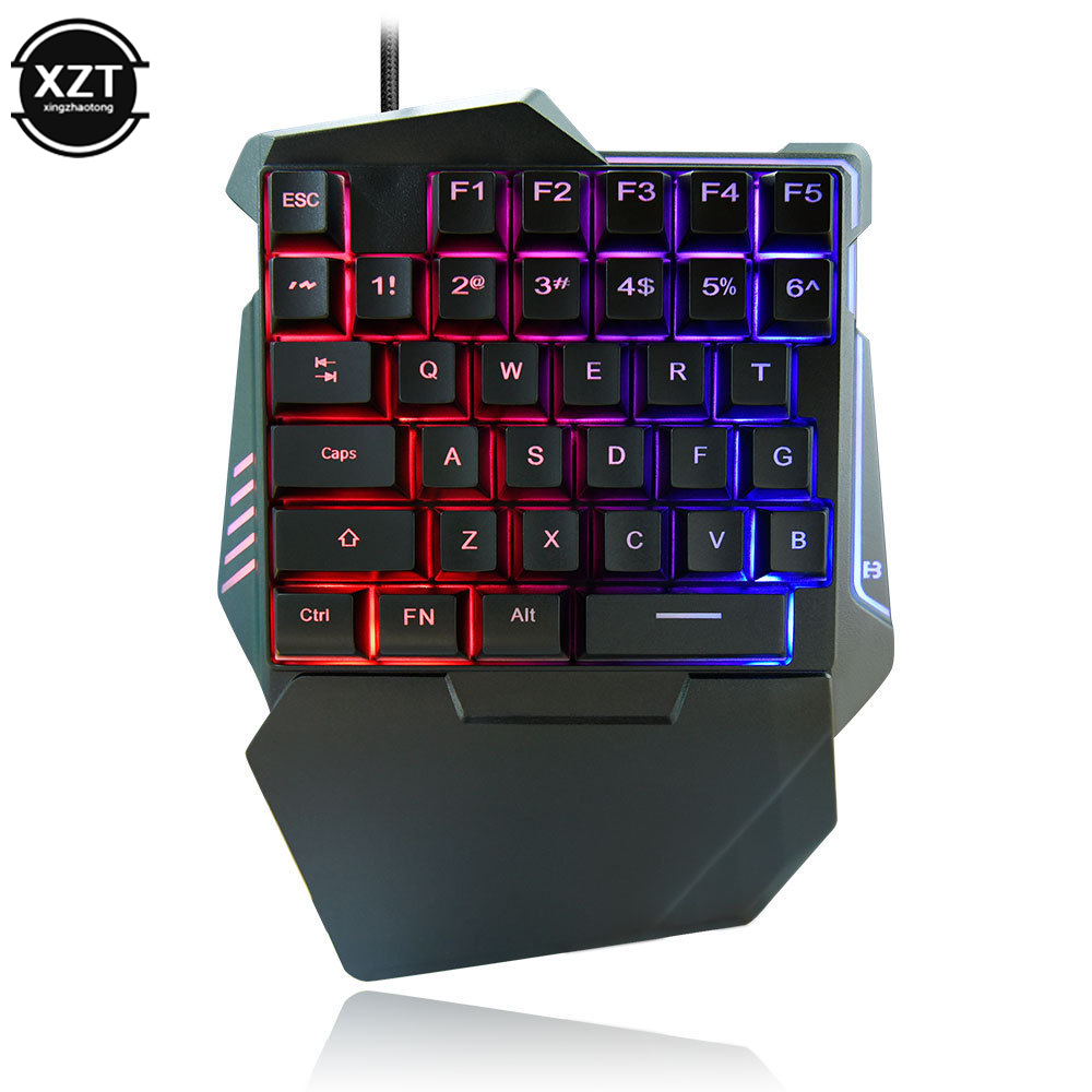 Gaming Keyboard 1 Hand - Klawiatura USB Obsługiwana Jedną Ręką Klawiatura