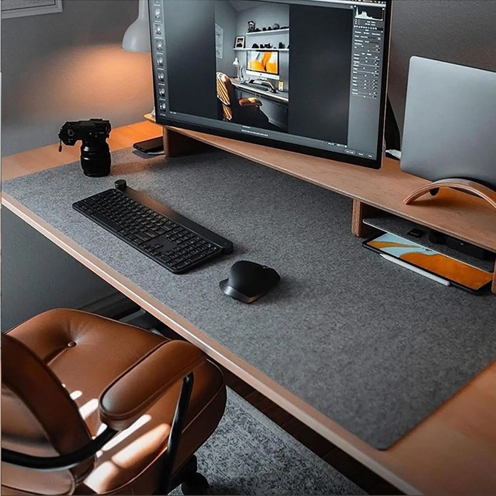 Gaming Keyboard And Mouse Pad - Podkładka na biurko z filcu, mata