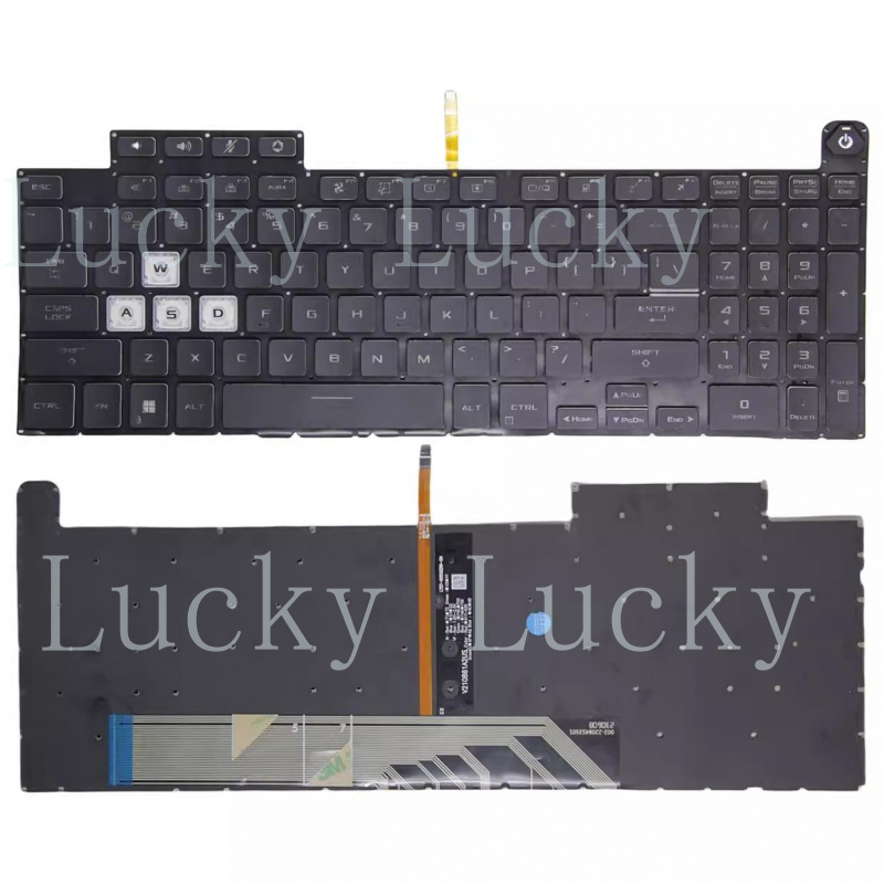 Gaming Keyboard Asus - Nowa klawiatura z podświetleniem US do