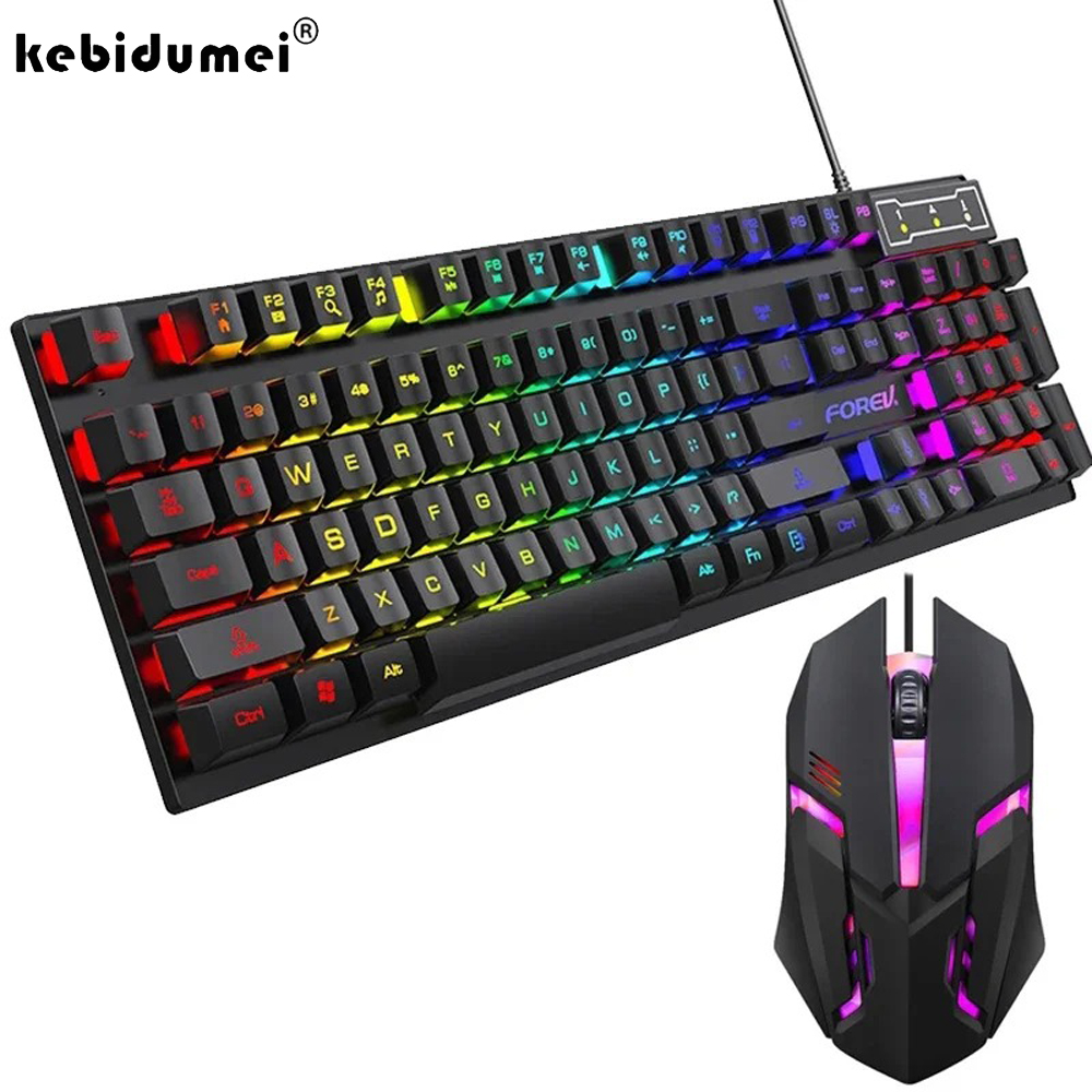 Gaming Keyboard Budget - Klawiatura mechaniczna Kebidumei 104 klawisze z