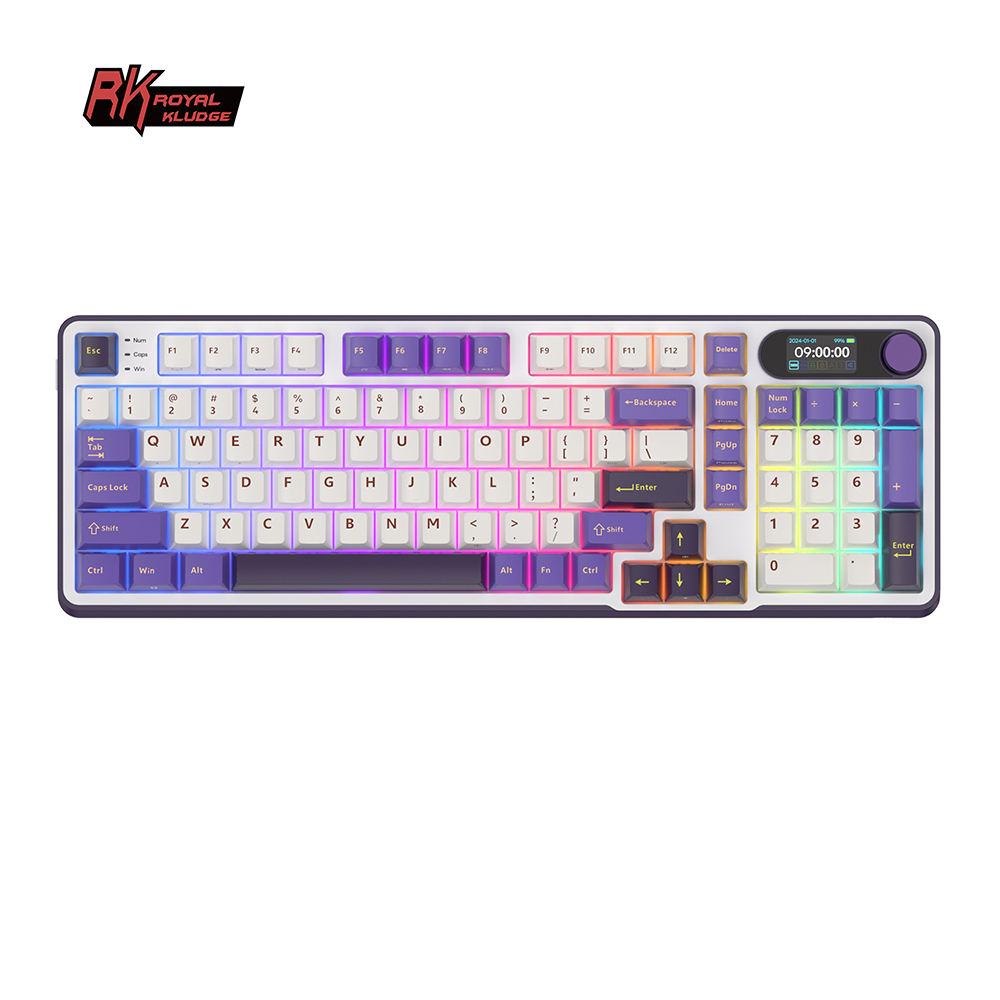 Gaming Keyboard Budget - RK ROYAL KLUDGE S98 Bezprzewodowa klawiatura