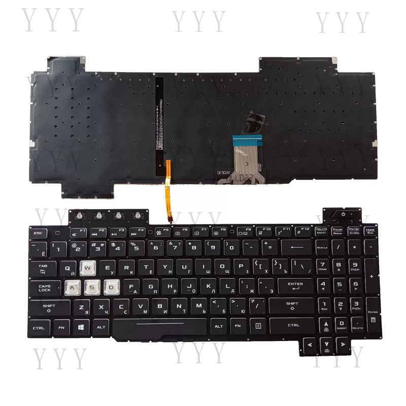 Gaming Keyboard Asus - Y+ Klawiatura podświetlana RU do Asus