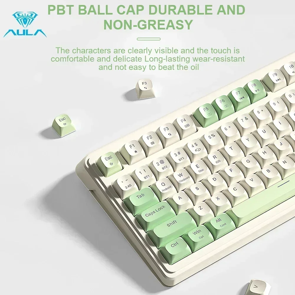 AULA S99 PRO Bezprzewodowa kla – Gaming Keyboard No Noise recenzja i cena