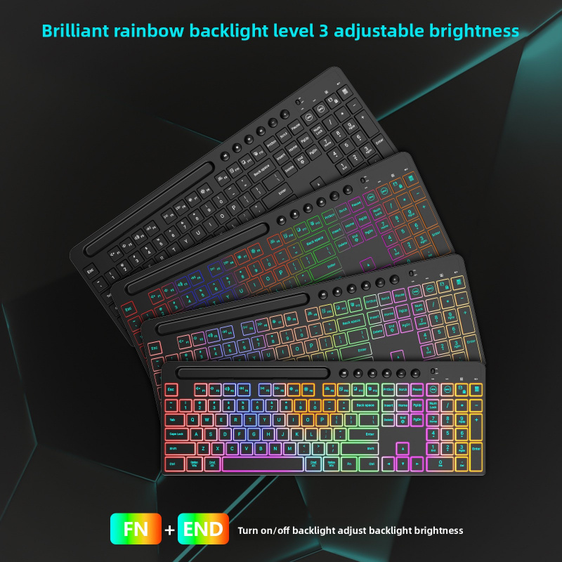 Bezprzewodowy zestaw klawiatur – Gaming Keyboard Budget recenzja i cena