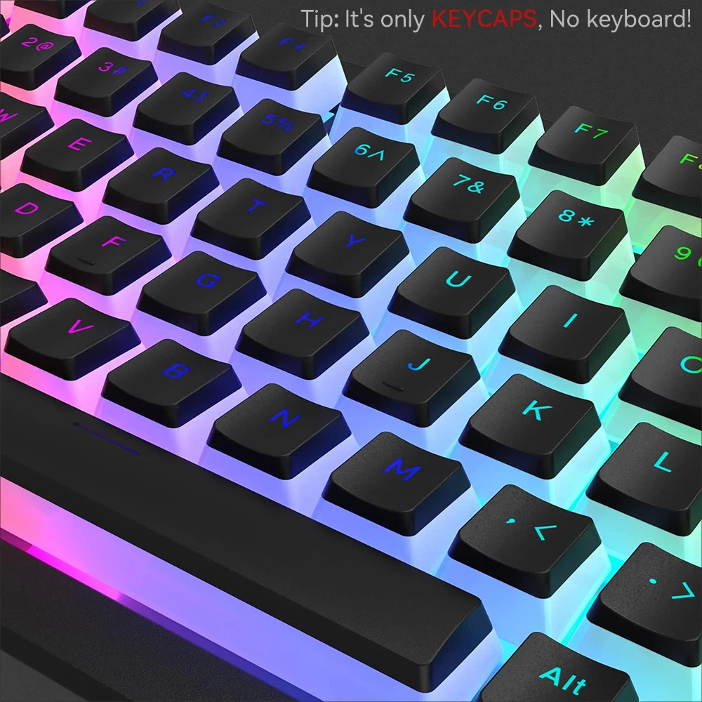 Nowe Pudding PBT Keycapy 129 K – Gaming Keyboard Budget recenzja i cena