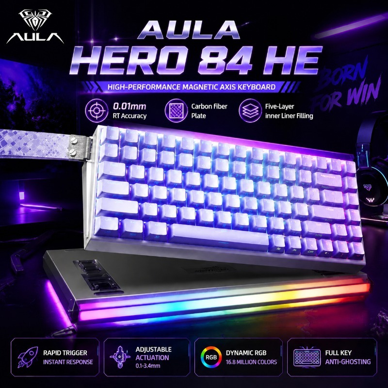 Klawiatura mechaniczna gamingo – Gaming Keyboard Hall Effect recenzja i cena