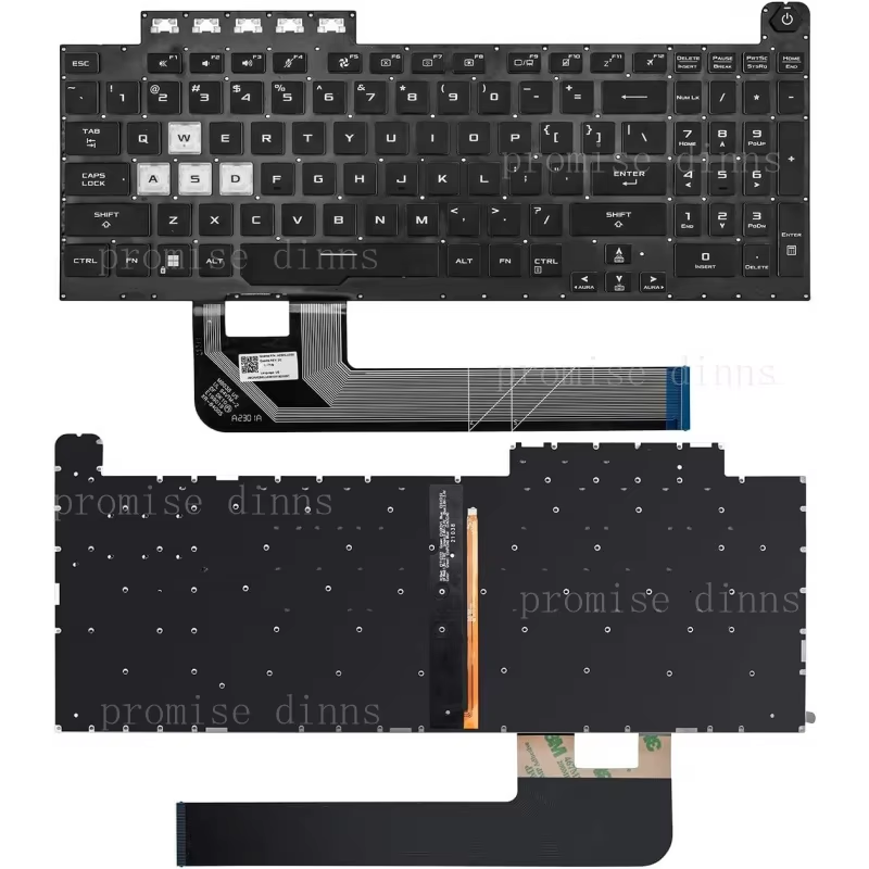 Klawiatura US z podświetleniem – Gaming Keyboard Asus recenzja i cena