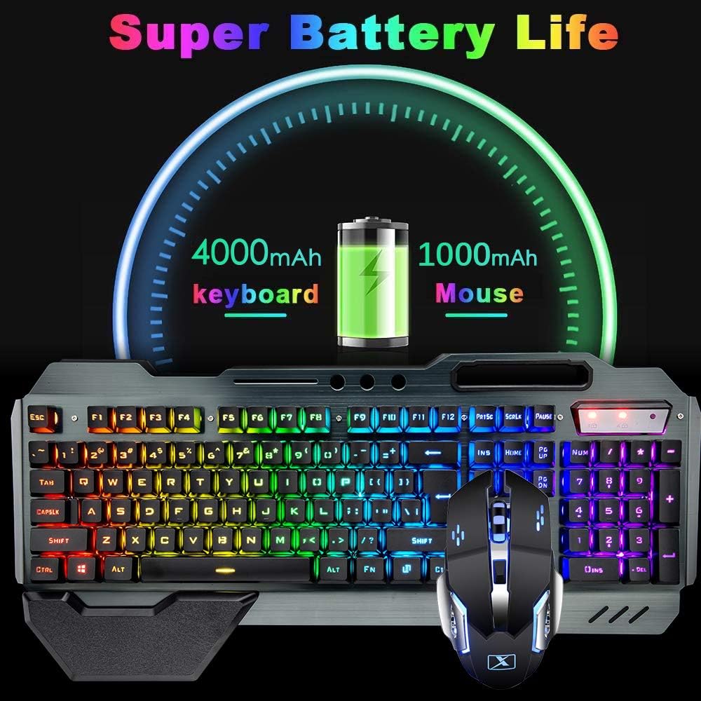 Bezprzewodowa klawiatura i mys – Gaming Keyboard Mouse Combo recenzja i cena