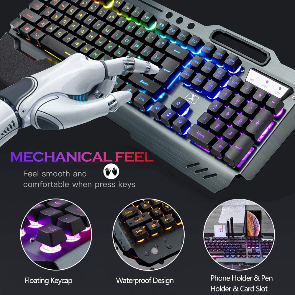 Bezprzewodowa klawiatura i mys – Gaming Keyboard Mouse Combo recenzja i cena