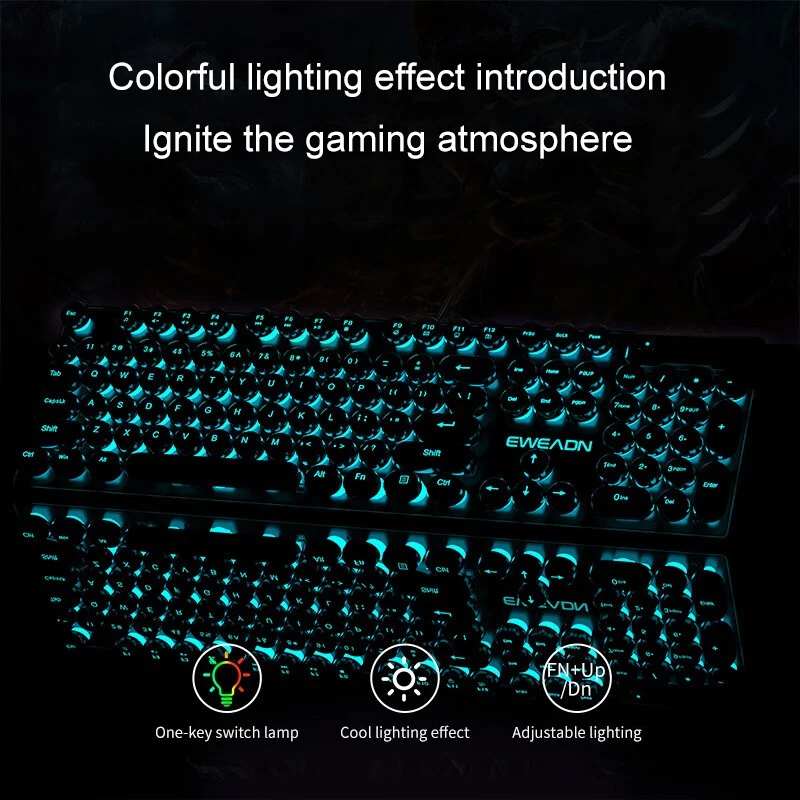 Zestaw klawiatura i mysz w sty – Gaming Keyboard Mouse recenzja i cena