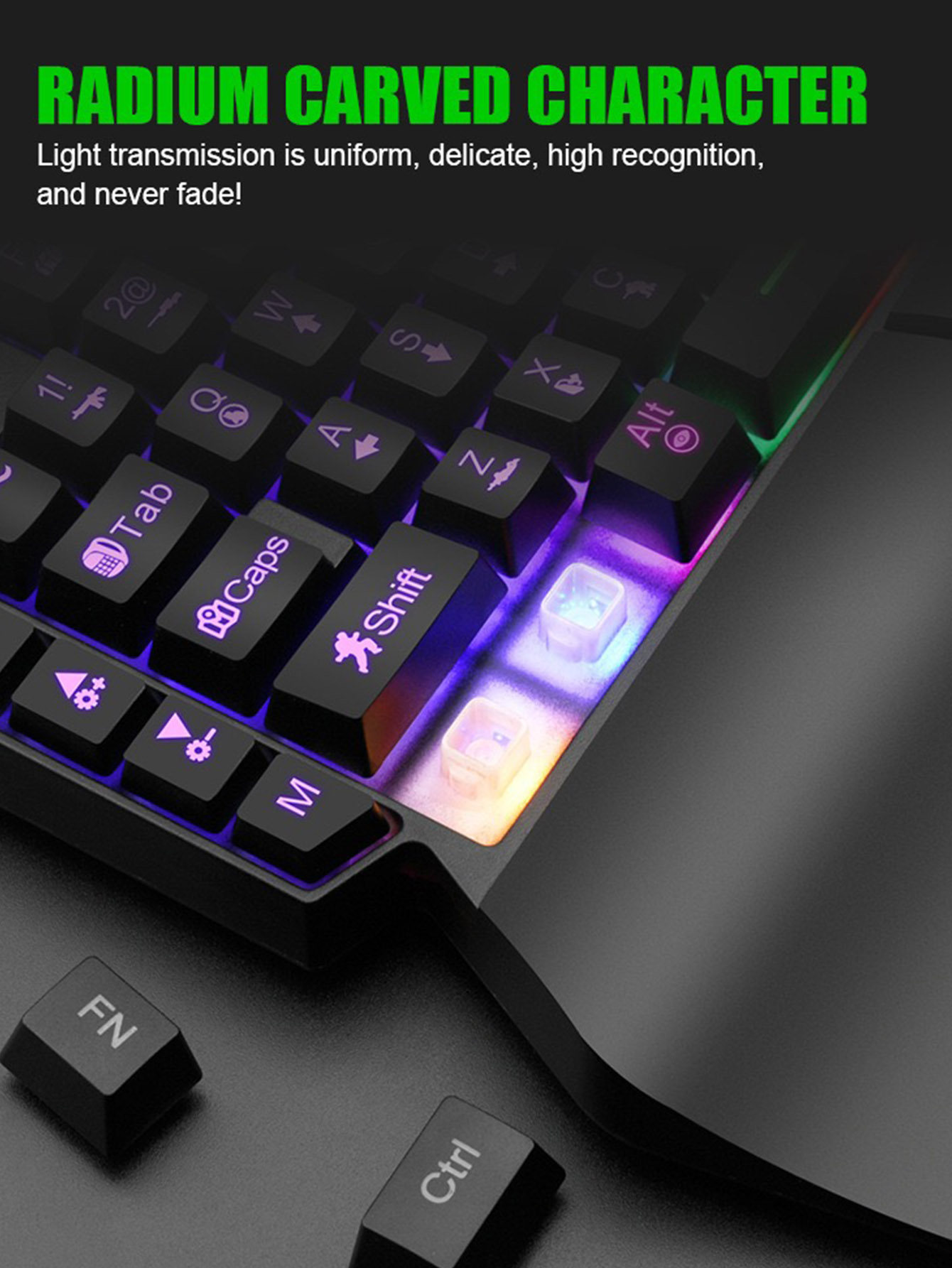 Mechaniczna, jednoręczna, prze – Gaming Keyboard 1 Hand recenzja i cena