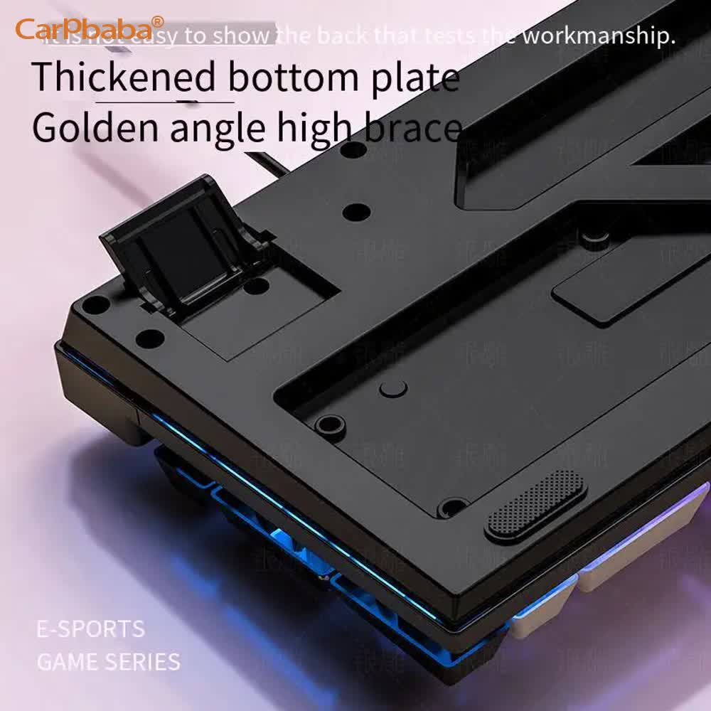 Carpbaba K500 104 klawisze USB – Gaming Keyboard Budget recenzja i cena