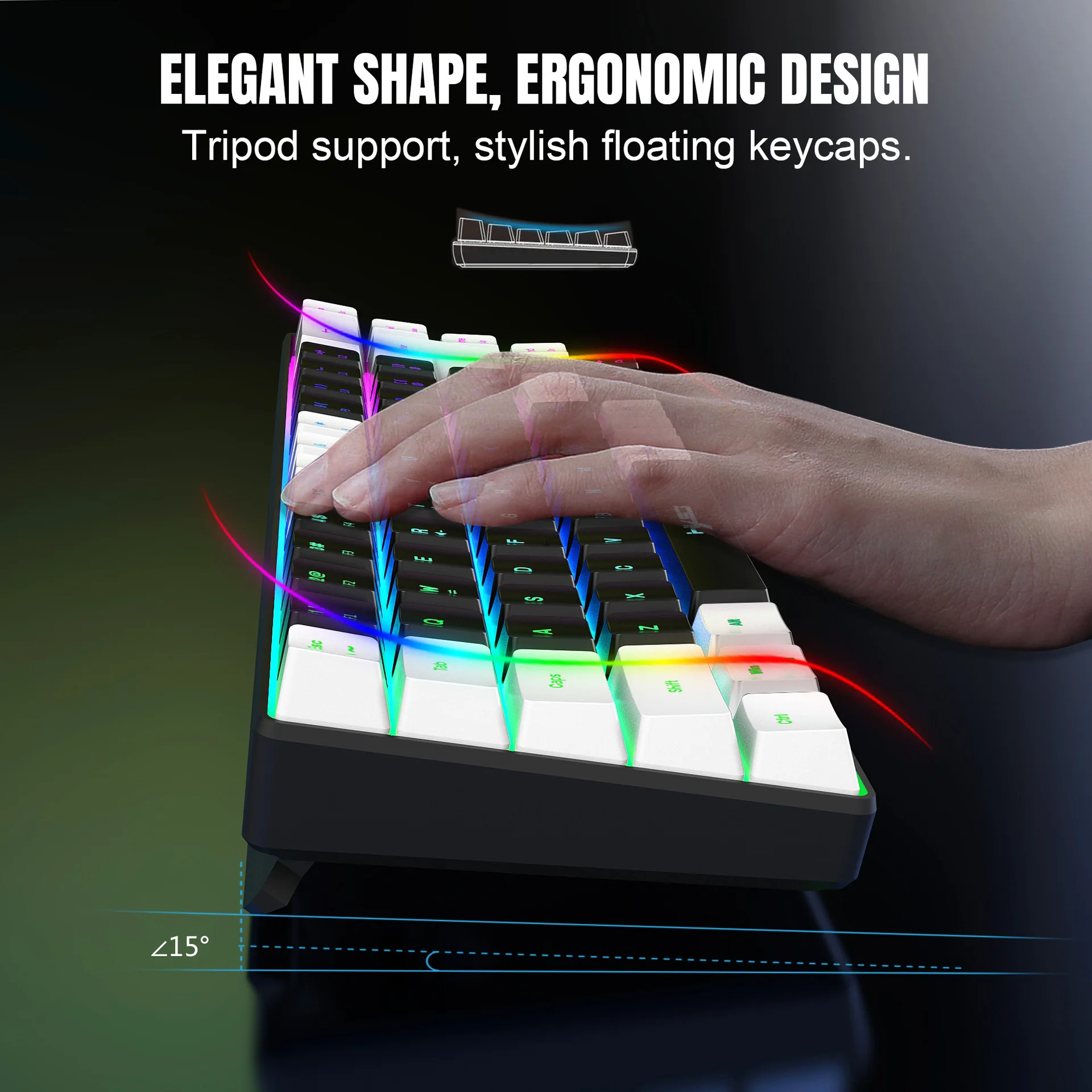 Zestaw Klawiatura i Mysz z Pod – Gaming Keyboard Mouse Combo recenzja i cena