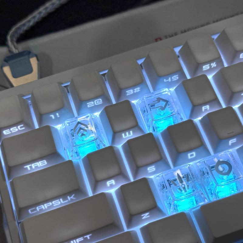 Klawisze Valorant Skills do kl – Keyboard Gaming Transparent recenzja i cena