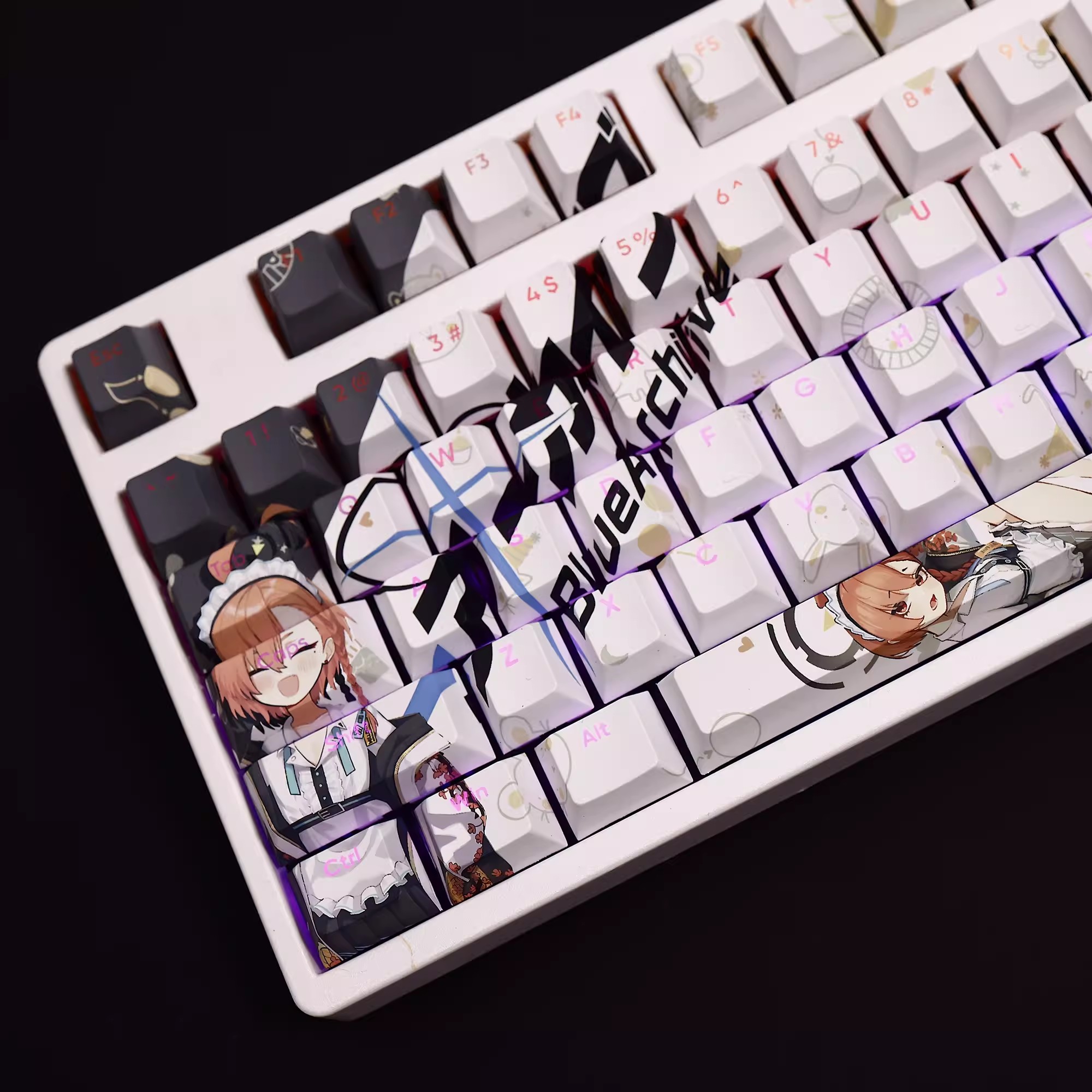 108 klawiszy/zestaw Blue Archi – Gaming Keyboard Blue recenzja i cena