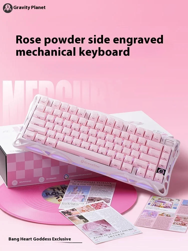 Grava Star Mercury K1 Bezprzew – Keyboard Gaming Transparent recenzja i cena