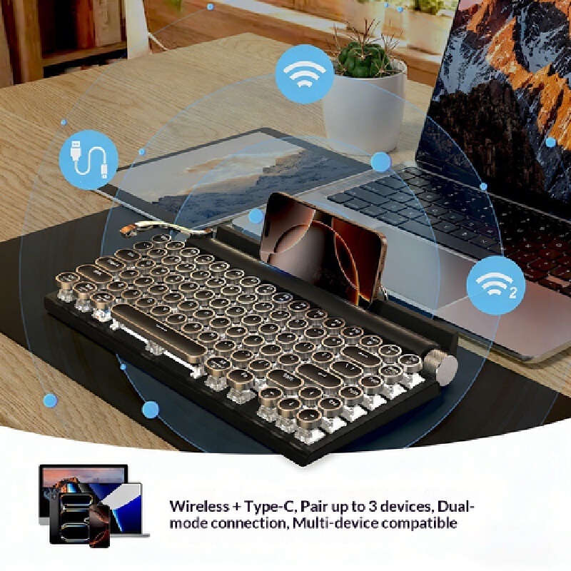 Bezprzewodowa klawiatura mecha – Gaming Keyboard Not Typing recenzja i cena