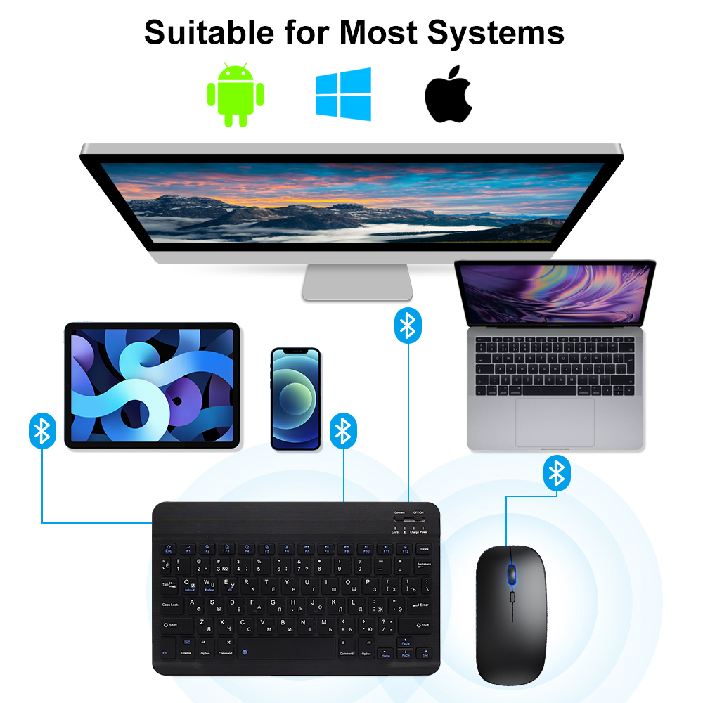 Klawiatura i mysz Bluetooth do – Gaming Keyboard Mouse Combo recenzja i cena