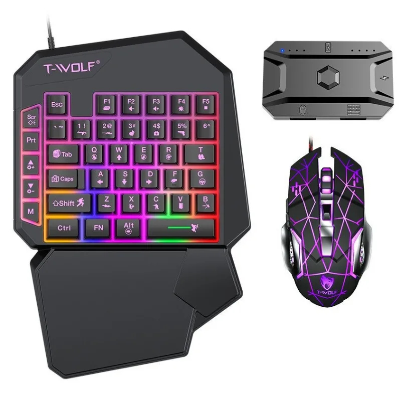 Zestaw 5 w 1, 35 klawiszy, jed – Gaming Keyboard 1 Hand recenzja i cena