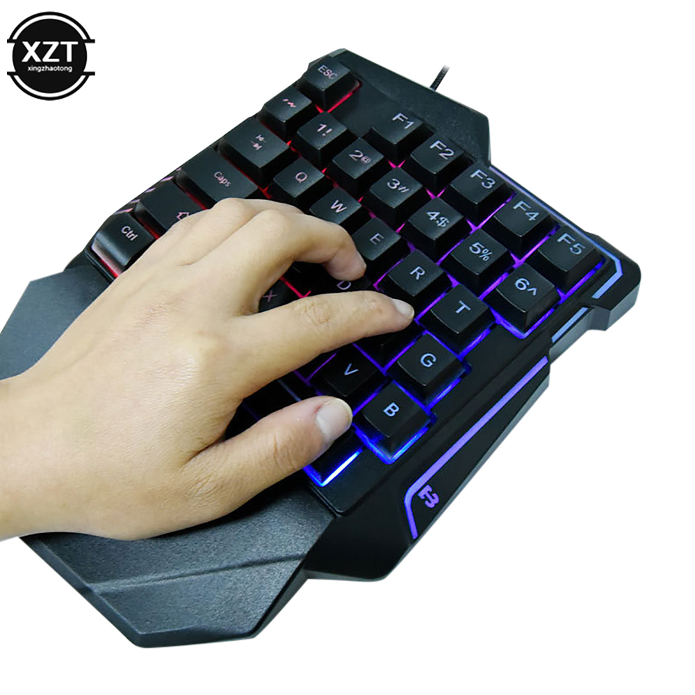 Klawiatura USB Obsługiwana Jed – Gaming Keyboard 1 Hand recenzja i cena