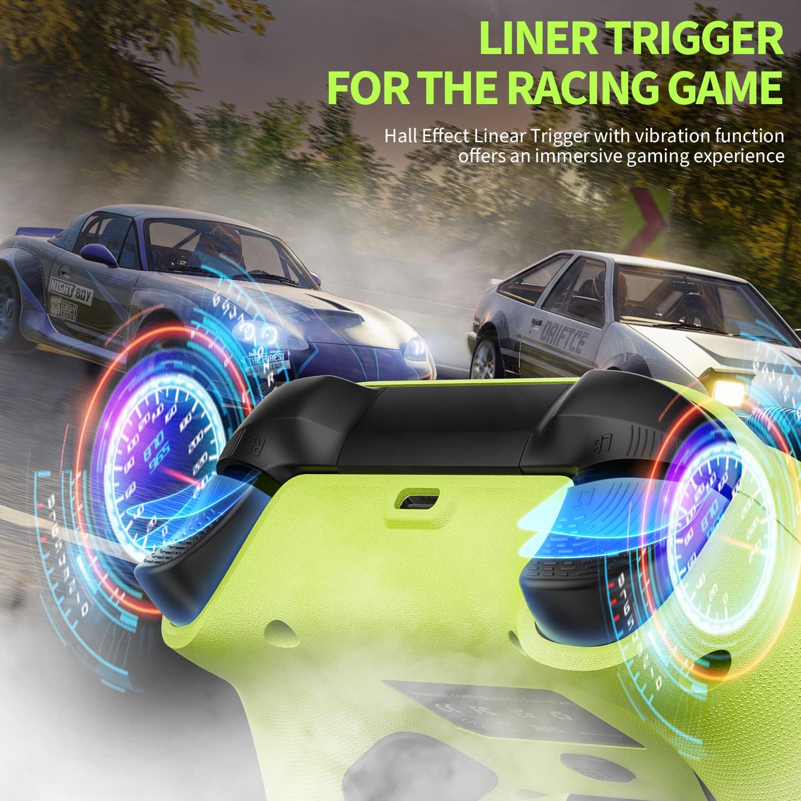 Bezprzewodowy kontroler z wibr – Gaming Keyboard Hall Effect recenzja i cena