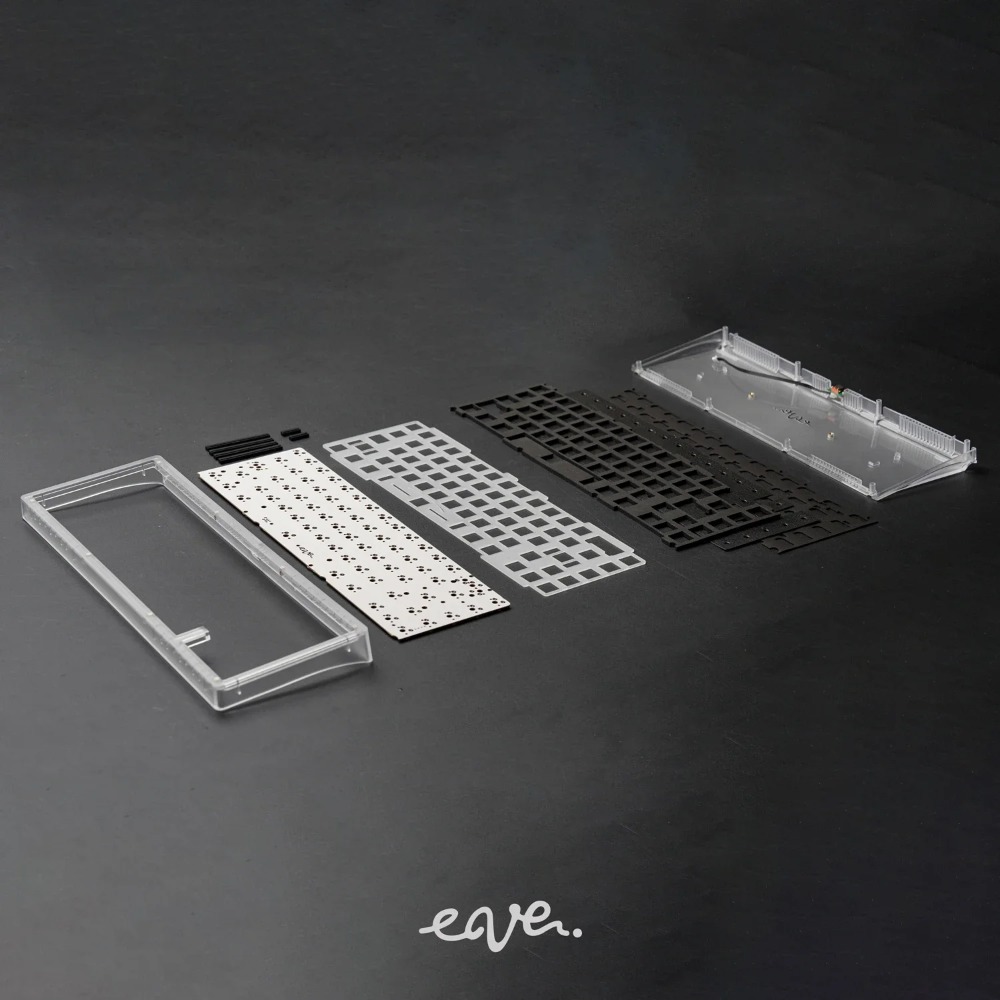 Zestaw klawiatury mechanicznej – Keyboard Gaming Transparent recenzja i cena