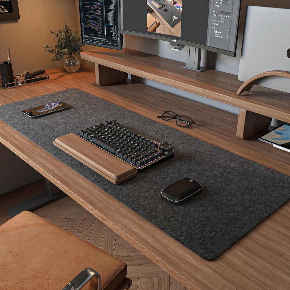 Podkładka na biurko z filcu, m – Gaming Keyboard And Mouse Pad recenzja i cena