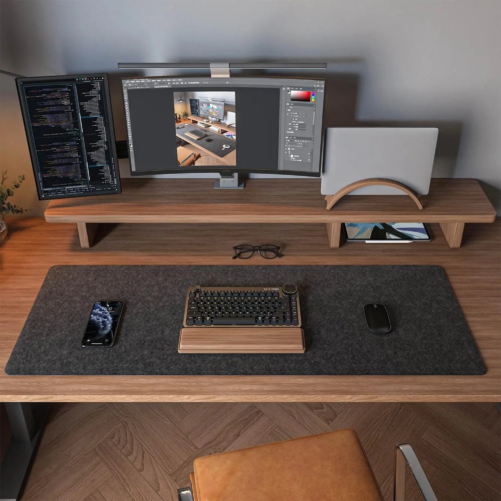 Podkładka na biurko z filcu, m – Gaming Keyboard And Mouse Pad recenzja i cena