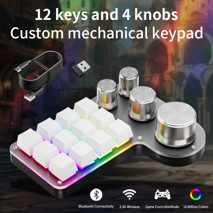 Klawiatura mechaniczna 3 tryby – Gaming Keyboard 1 Hand recenzja i cena