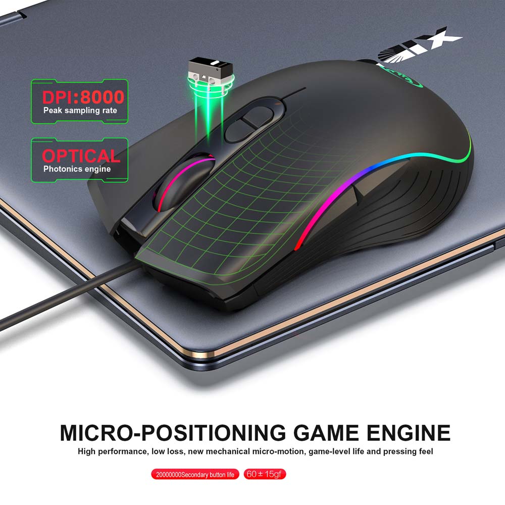 Zestaw klawiatura i mysz do gi – Gaming Keyboard Mouse Combo recenzja i cena