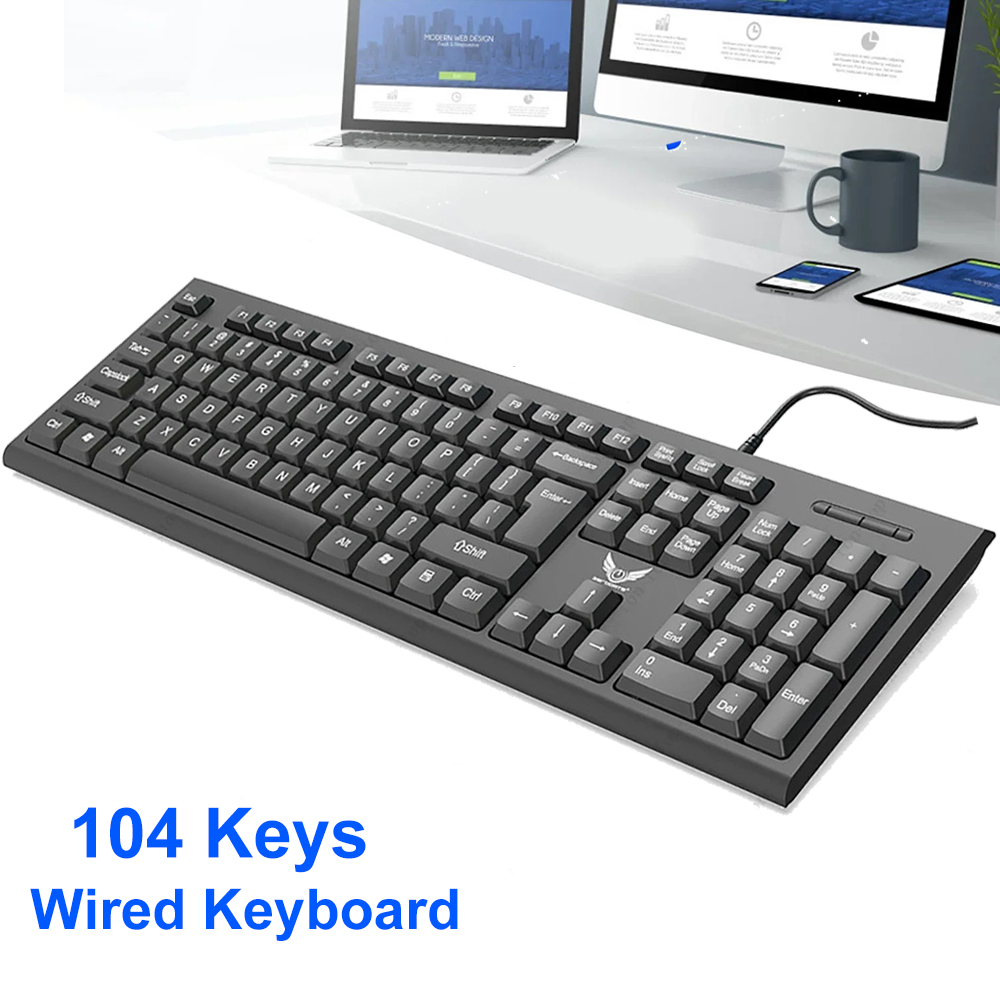 Klawiatura przewodowa USB z 10 – Gaming Keyboard Budget recenzja i cena