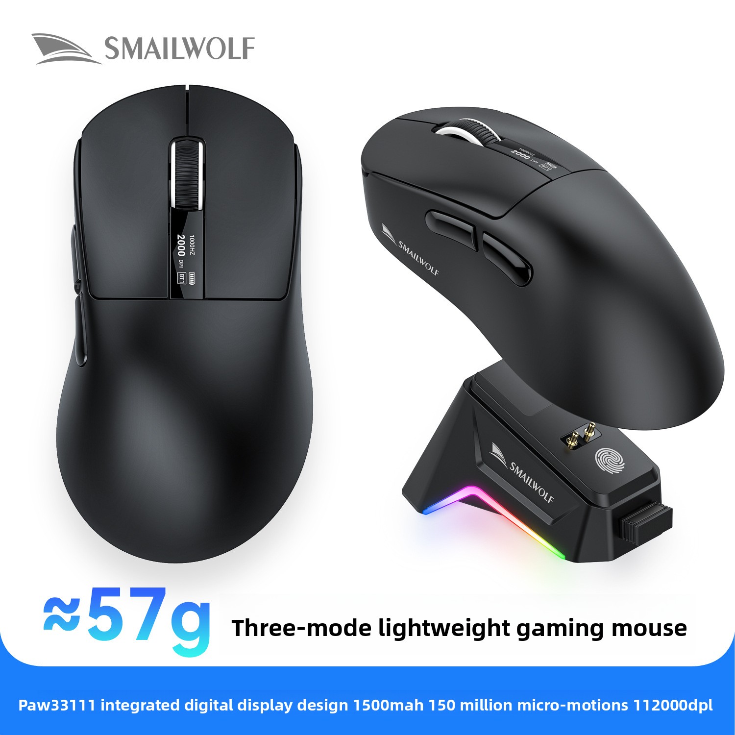 Bezprzewodowa mysz gamingowa B – Gaming Keyboard 1 Hand recenzja i cena