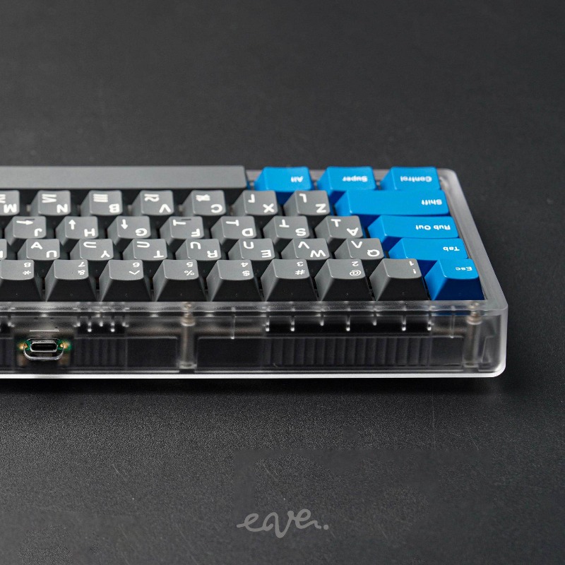 Zestaw klawiatury przewodowej  – Keyboard Gaming Transparent recenzja i cena