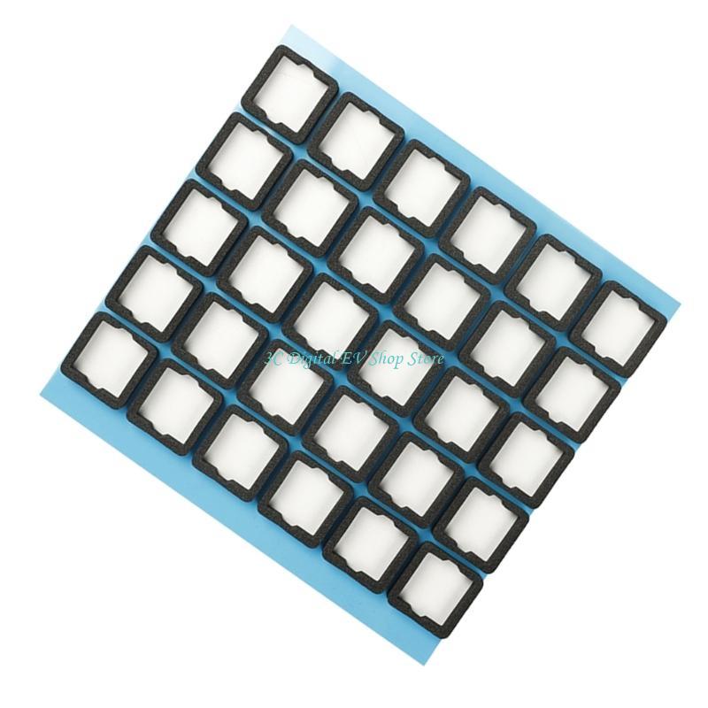 E74D 120 sztuk Tłumiki Pad Tłu – Foam Dampener Sheet recenzja i cena