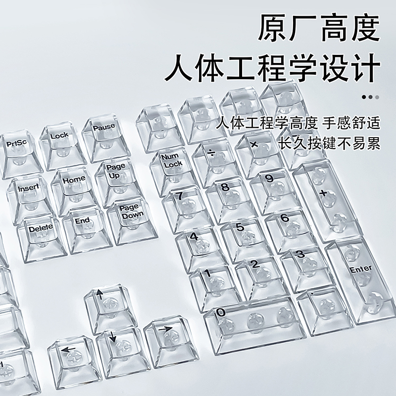 Kryształowo Przezroczyste Nakł – Keyboard Gaming Transparent recenzja i cena