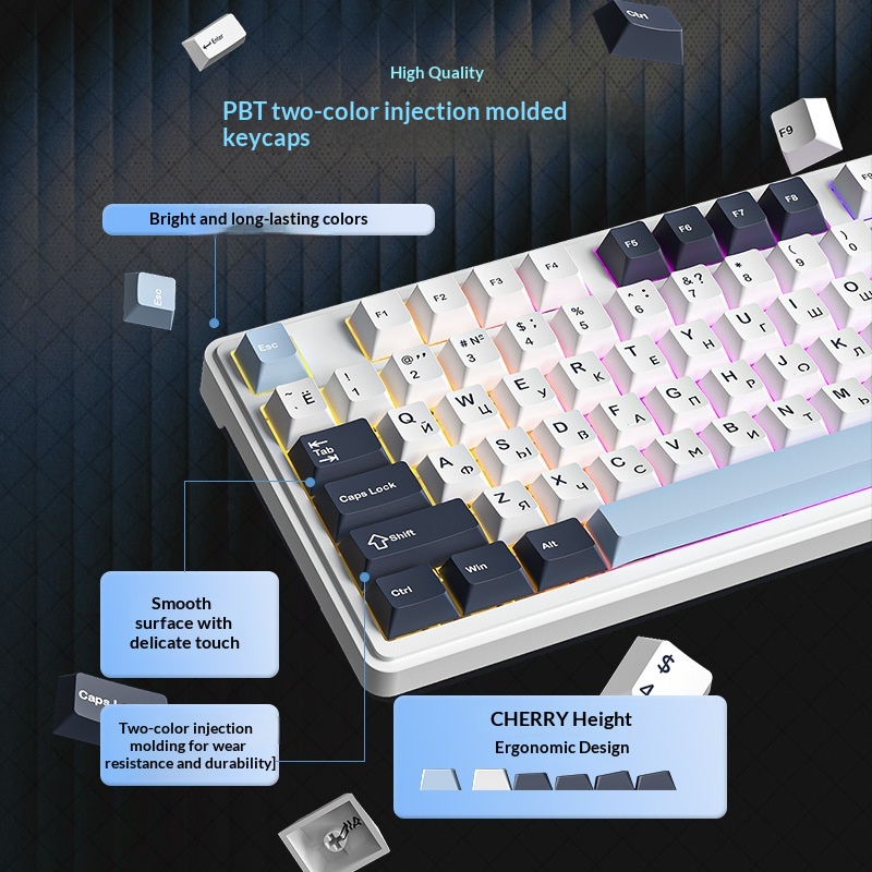 Furycube Rx75 Pro Tri Mode Ros – Gaming Keyboard Not Typing recenzja i cena