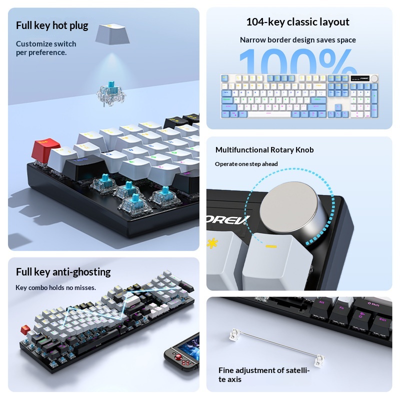 Zestaw mechanicznej klawiatury – Gaming Keyboard Not Typing recenzja i cena