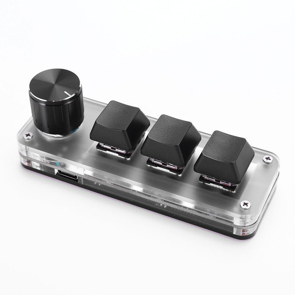 3 Klawisze 1 Pokrętło/4 Klawis – Gaming Keyboard 1 Hand recenzja i cena
