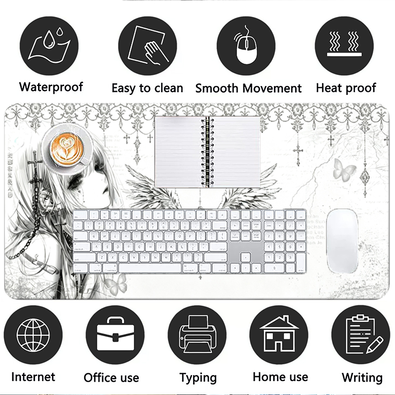 Skórzana podkładka pod mysz cz – Gaming Keyboard Mouse recenzja i cena