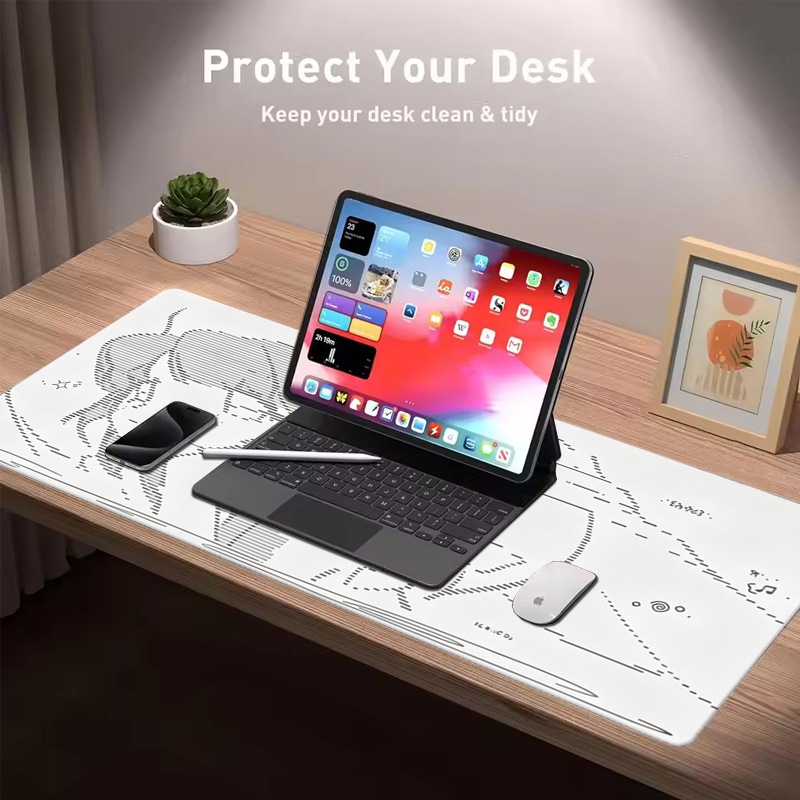 1 szt. Skórzana podkładka pod  – Gaming Keyboard Mouse recenzja i cena